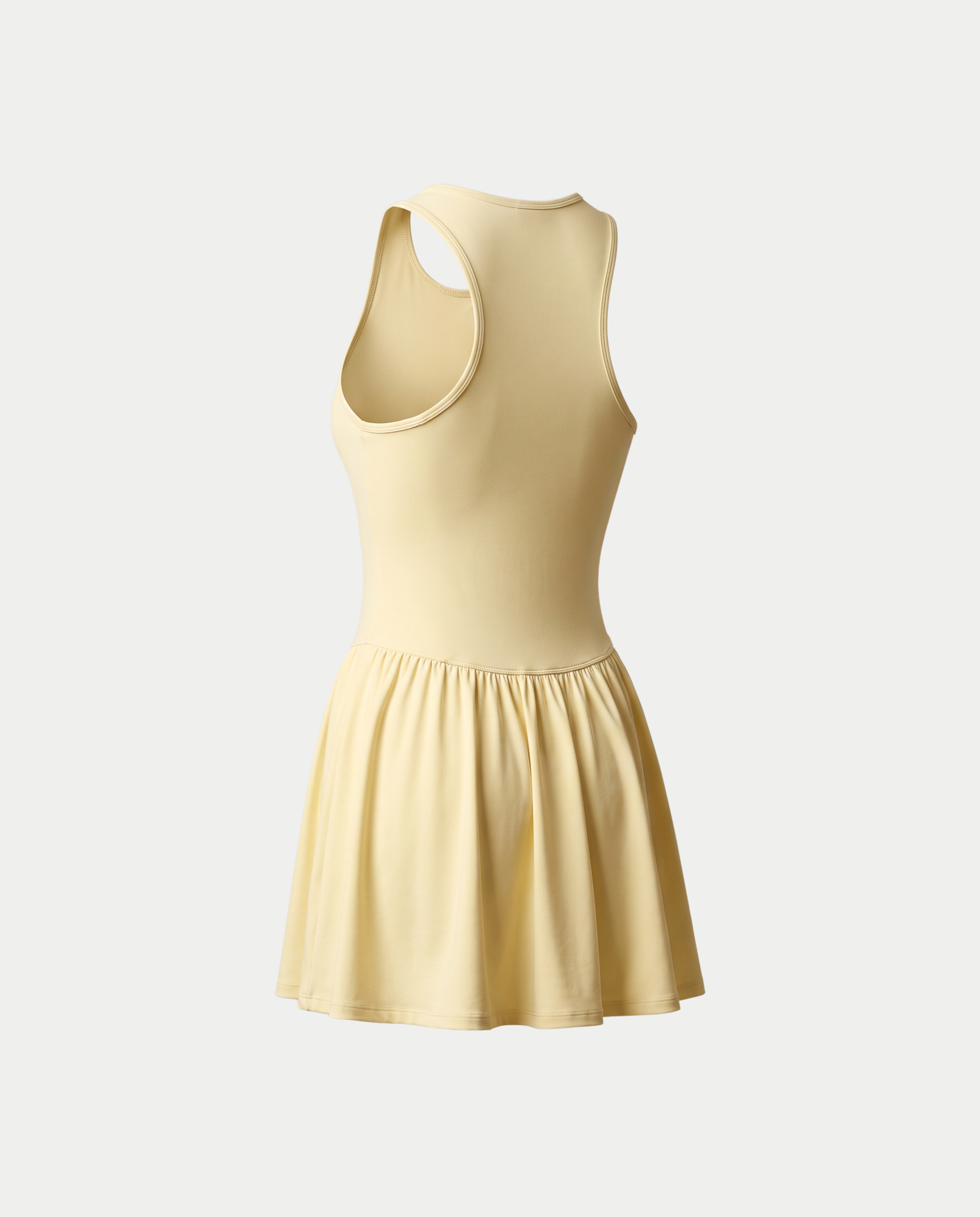 Ruched Zip-up Dress